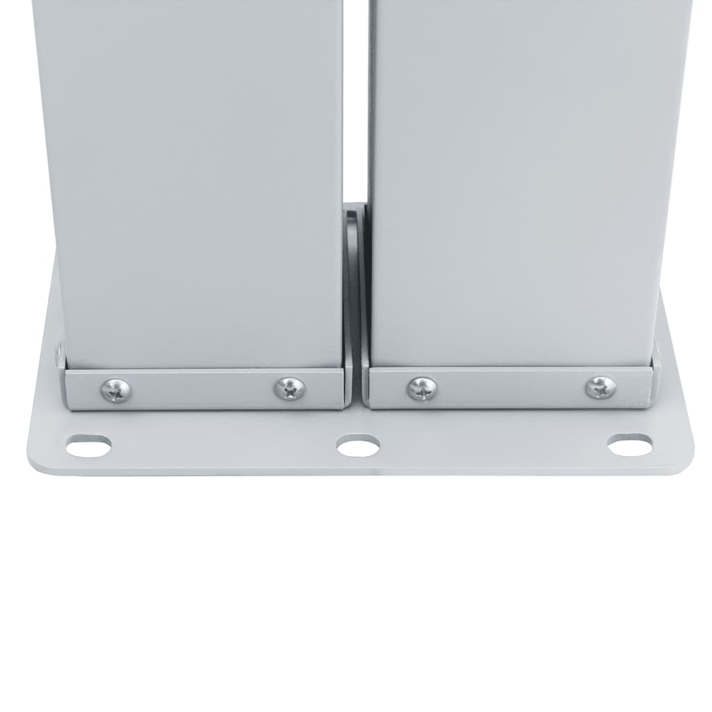 Tenda da Sole Laterale Retrattile Nera 100x1000 cm - homemem39