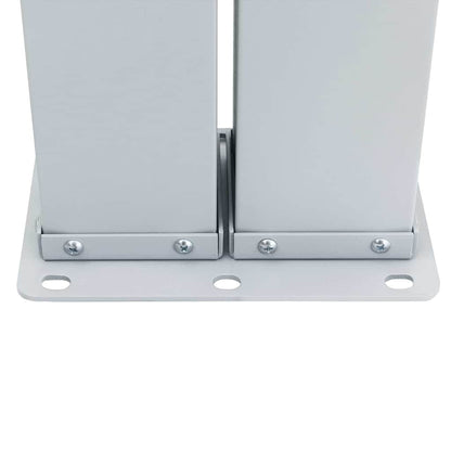 Tenda da Sole Laterale Retrattile Crema 100x1000 cm - homemem39