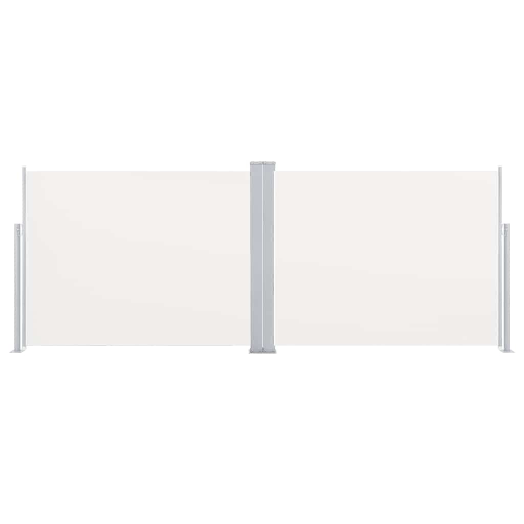 Tenda Laterale Retrattile Crema 140x1000 cm - homemem39