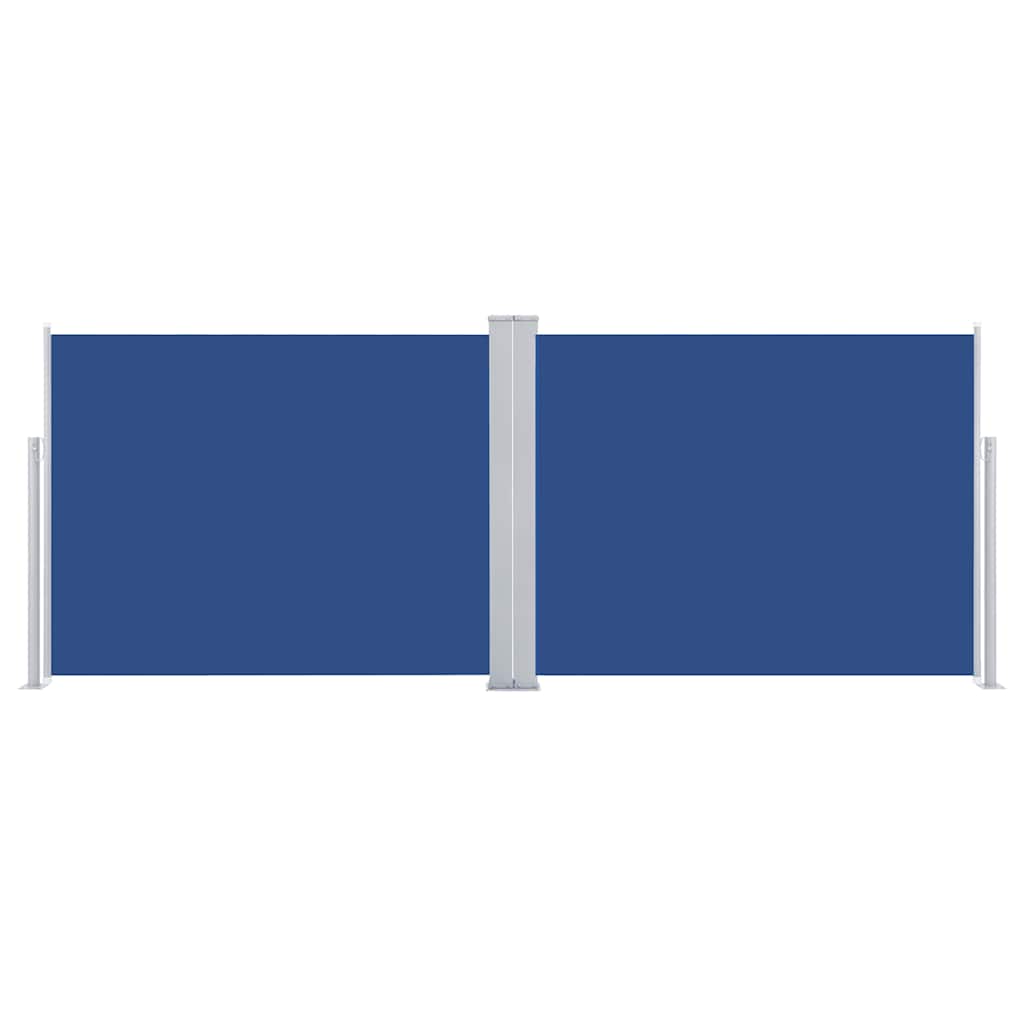 Tenda da Sole Laterale Retrattile Blu 140x1000 cm - homemem39