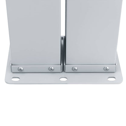 Tenda Laterale Retrattile Rossa 140x1000 cm - homemem39