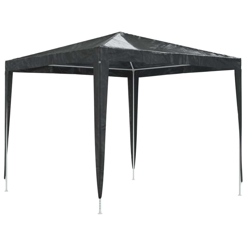 Gazebo Professionale 2,5x2,5 m Antracite 90 g/m²