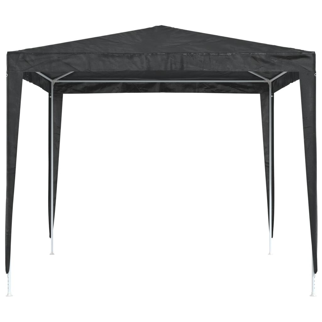 Gazebo Professionale 2,5x2,5 m Antracite 90 g/m² - homemem39