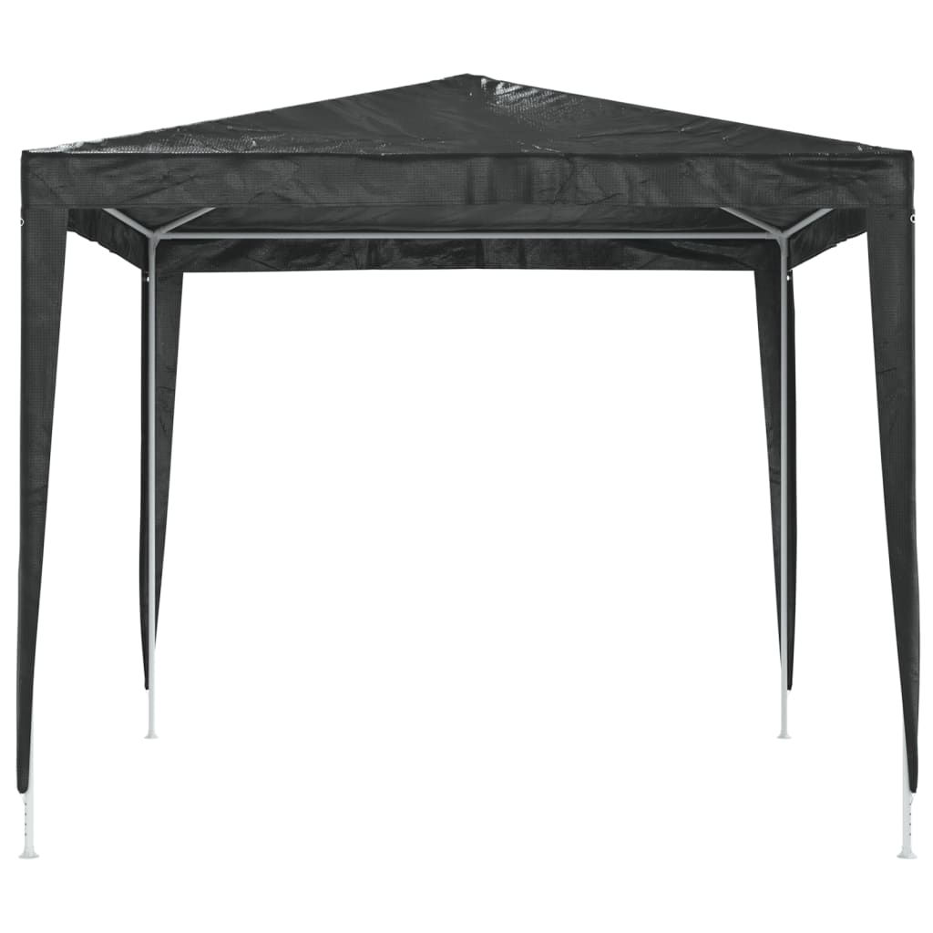 Gazebo Professionale 2,5x2,5 m Antracite 90 g/m²