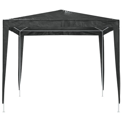 Gazebo Professionale 2,5x2,5 m Antracite 90 g/m²