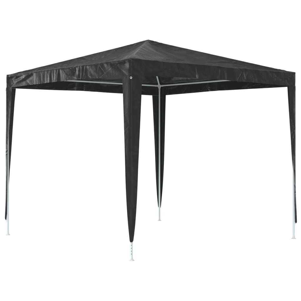 Gazebo Professionale 2,5x2,5 m Antracite 90 g/m² - homemem39