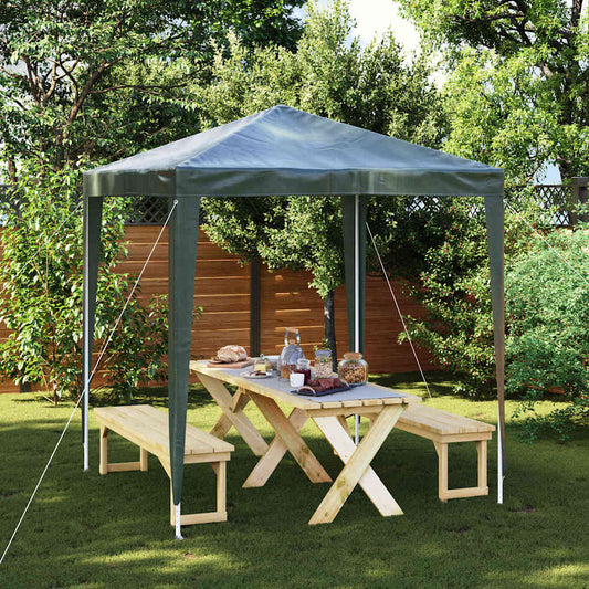 Gazebo per Feste Professionale 2x2 m Verde