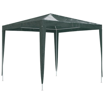 Gazebo Professionale 2,5x2,5 m Verde 90 g/m²