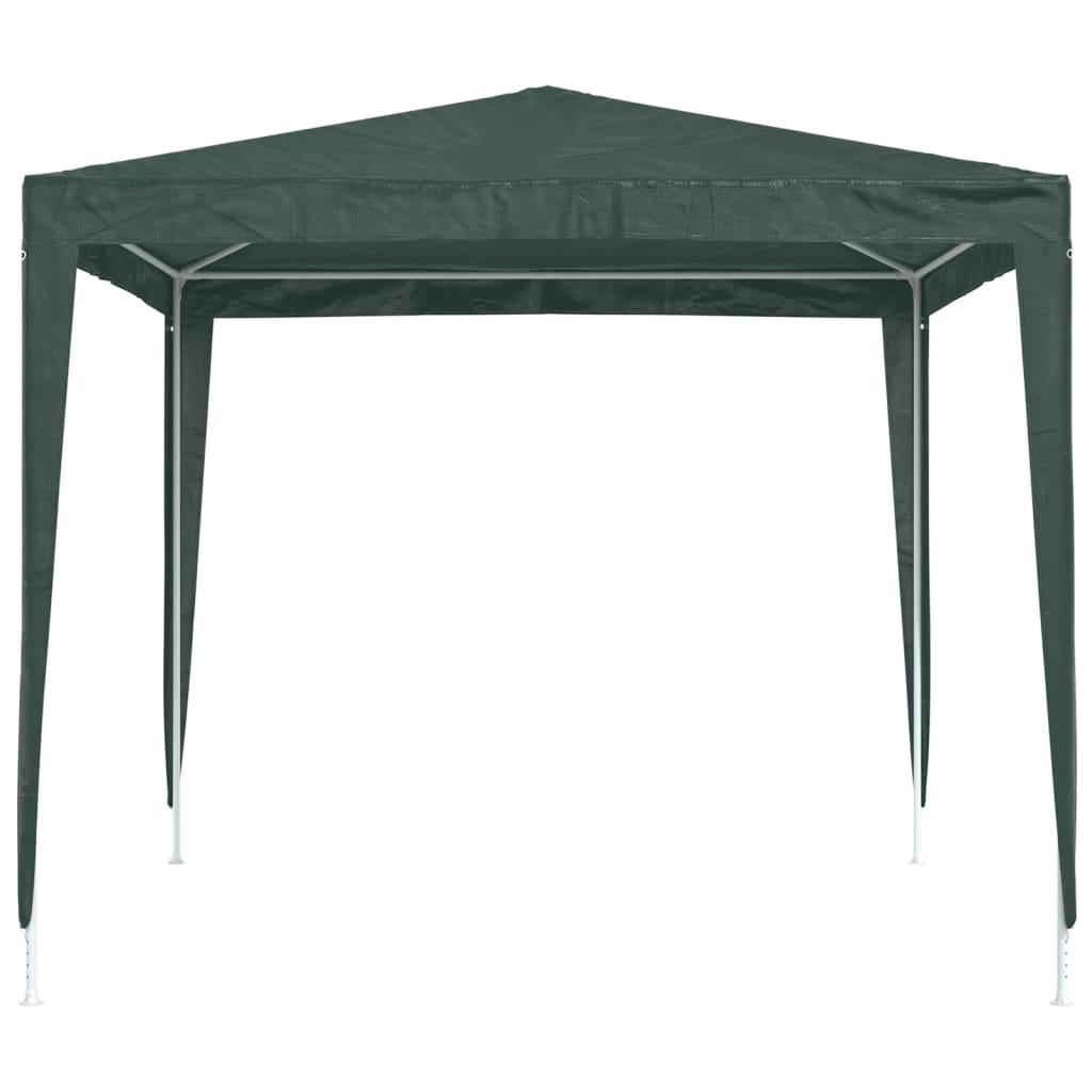 Gazebo Professionale 2,5x2,5 m Verde 90 g/m²