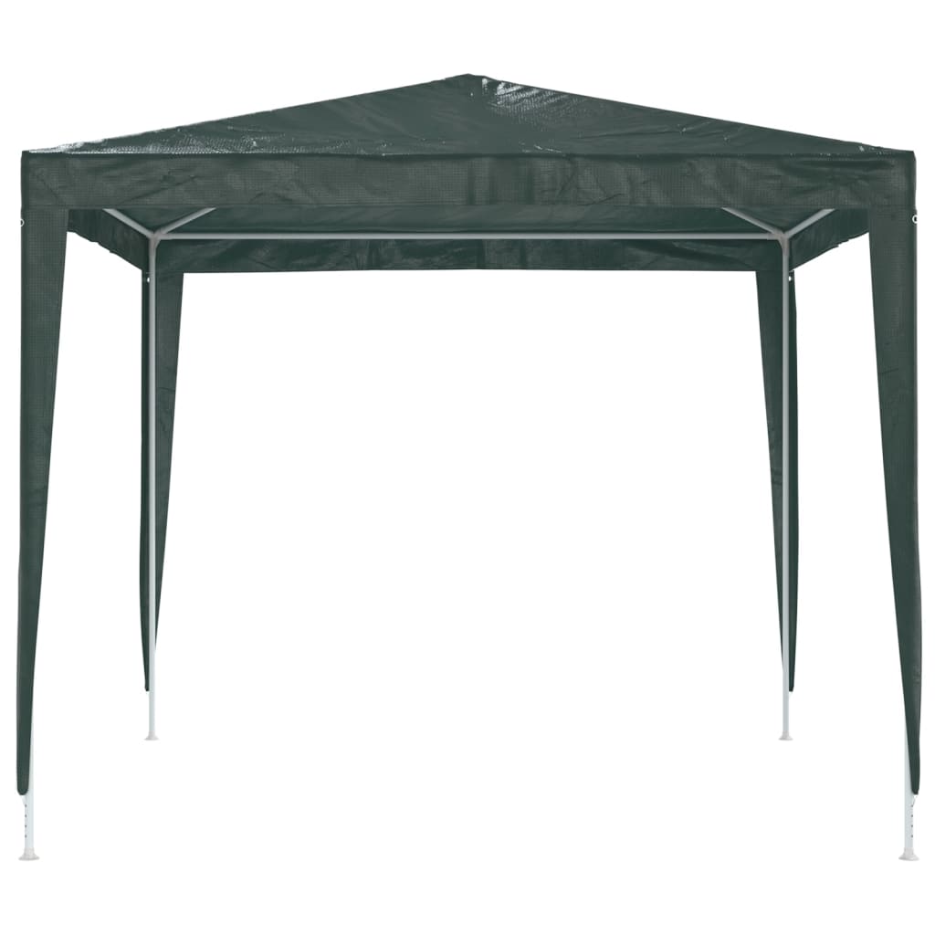 Gazebo Professionale 2,5x2,5 m Verde 90 g/m²