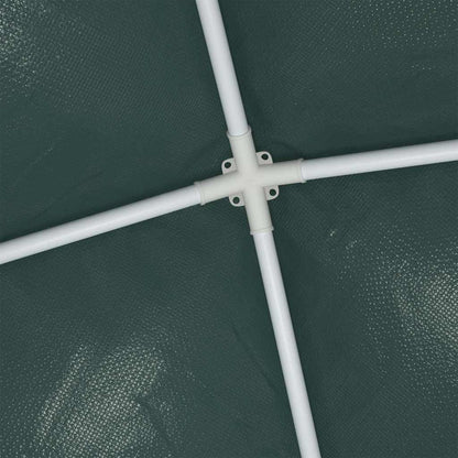 Gazebo Professionale 4x4 m Verde 90 g/m²