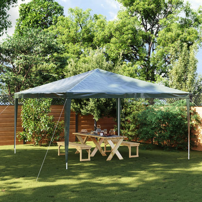 Gazebo Professionale 4x4 m Verde 90 g/m²