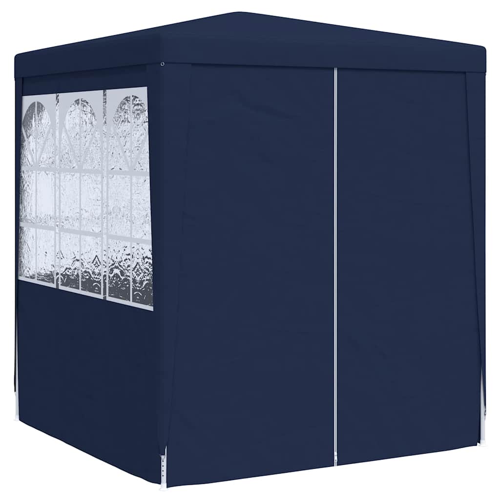 Gazebo Professionale con Pareti 2,5x2,5 m Blu 90 g/m² - homemem39