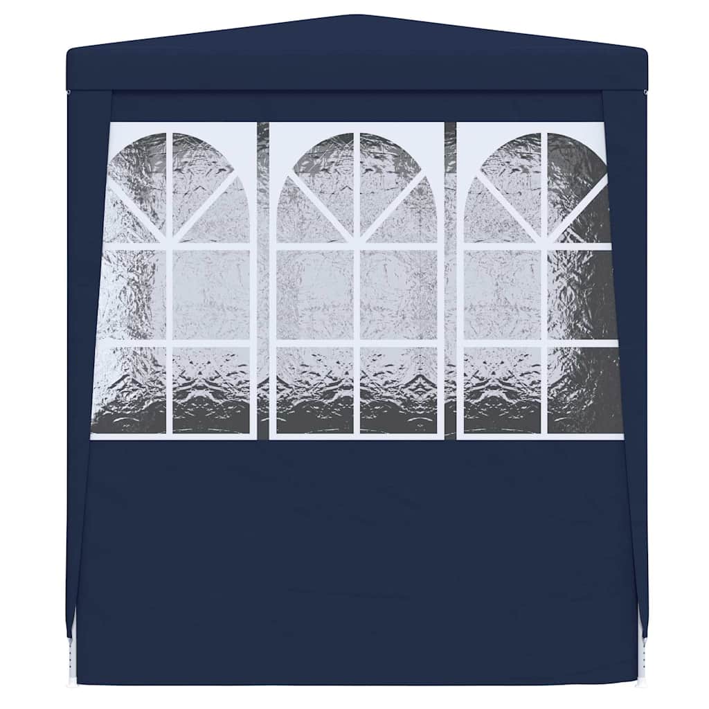 Gazebo Professionale con Pareti 2,5x2,5 m Blu 90 g/m² - homemem39
