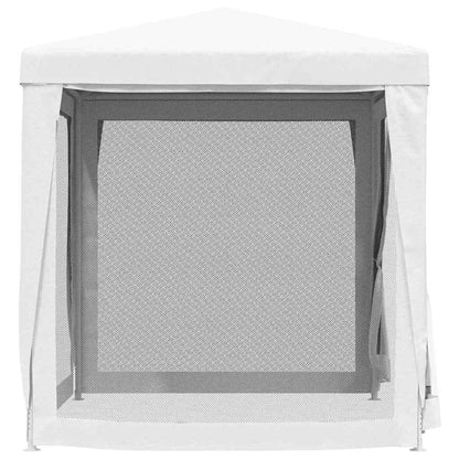 Tendone per Feste con 4 Pareti in Rete 2x2 m Bianco | homemem39