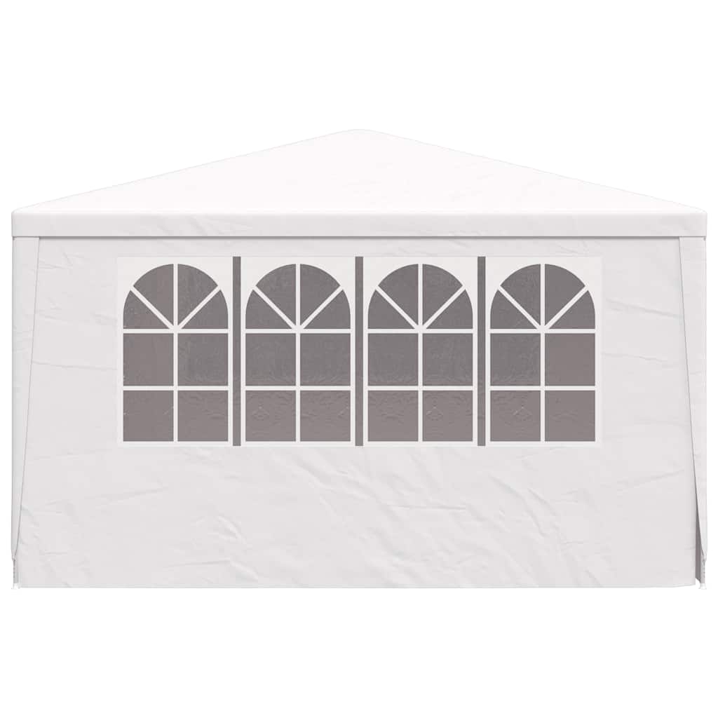 Gazebo Professionale con Pareti 4x4 m Bianco 90 g/m² | homemem39