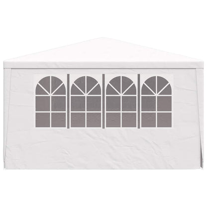 Gazebo Professionale con Pareti 4x4 m Bianco 90 g/m² | homemem39