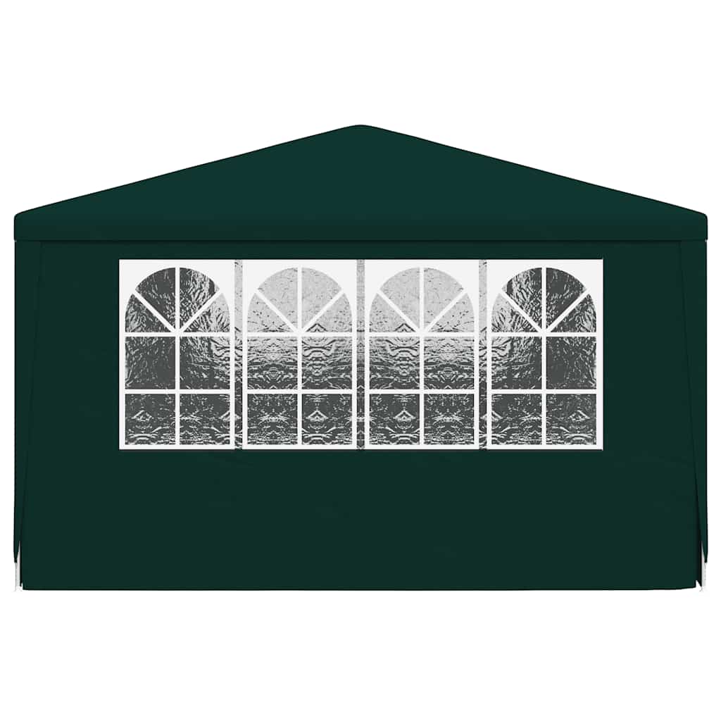 Gazebo Professionale con Pareti 4x6 m Verde 90 g/m² - homemem39