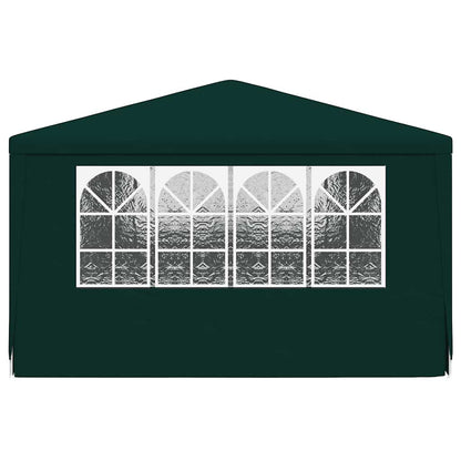Gazebo Professionale con Pareti 4x6 m Verde 90 g/m² - homemem39