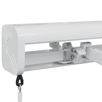 Telaio di tenda manuale 4,5 x 3 m Bianco