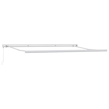 Telaio di tenda manuale 4,5 x 3 m Bianco