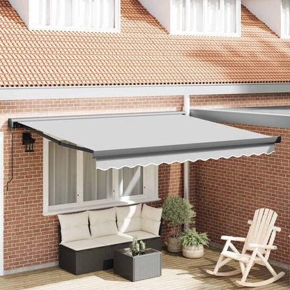 Struttura della tenda Antracite 350 x 250 cm Alluminio