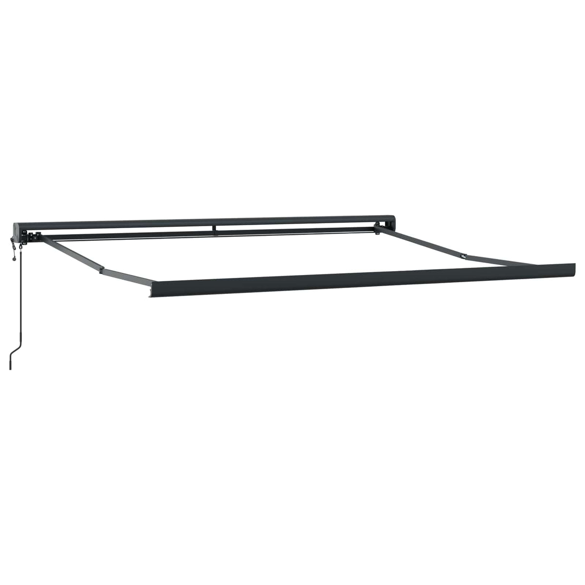 Struttura della tenda Antracite 350 x 250 cm Alluminio