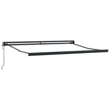 Struttura della tenda Antracite 350 x 250 cm Alluminio