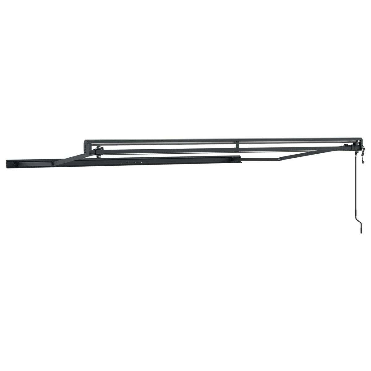Struttura della tenda Antracite 350 x 250 cm Alluminio