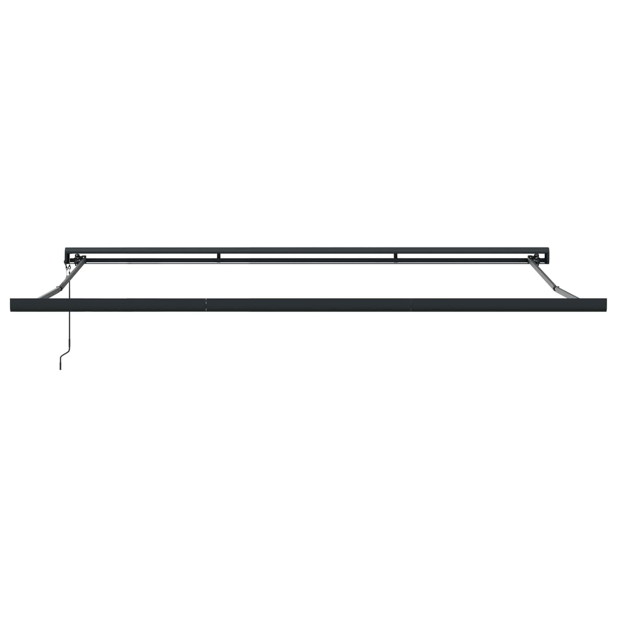 Struttura della tenda Antracite 500 × 300 cm Alluminio