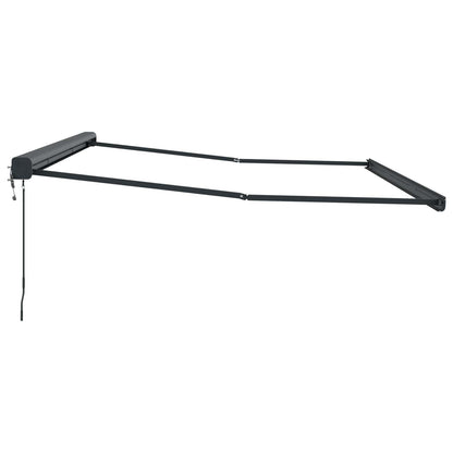 Struttura della tenda Antracite 500 × 300 cm Alluminio