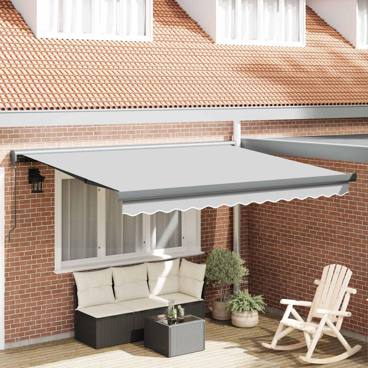 Telaio di tenda manuale 3 x 2,5 m Antracite