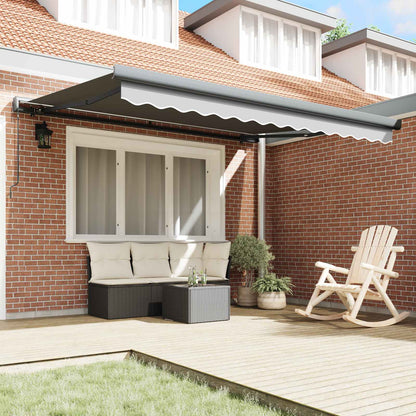 Telaio di tenda manuale 3 x 2,5 m Antracite
