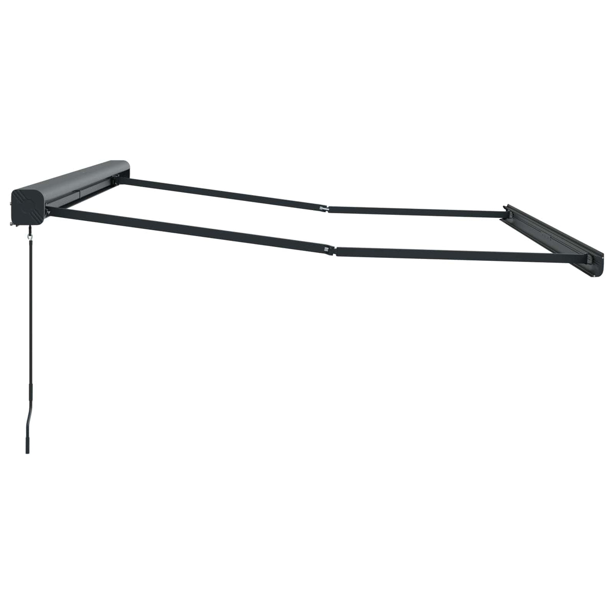 Telaio di tenda manuale 3,5 x 2,5 m Antracite