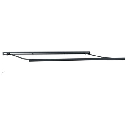 Telaio di tenda manuale 4,5 x 3 m Antracite