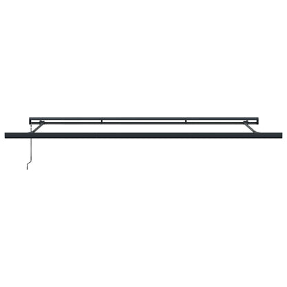 Telaio di tenda manuale 5 x 3 m Antracite