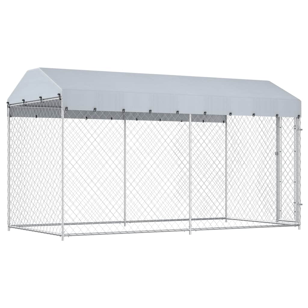 Canile da Esterno con Tetto 382x192x225 cm | homemem39