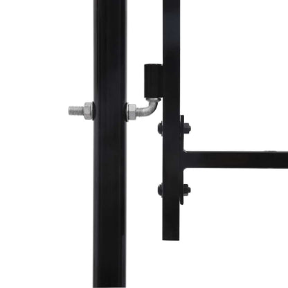 Cancello per recinzione a doppia porta Woerden con punta a lancia 400x199,5 cm | homemem39