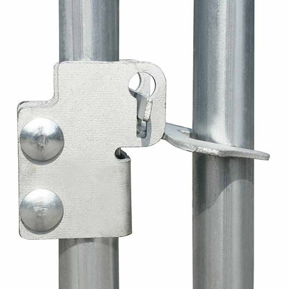 Canile da Esterno in Acciaio Zincato 6x6x1 m | homemem39