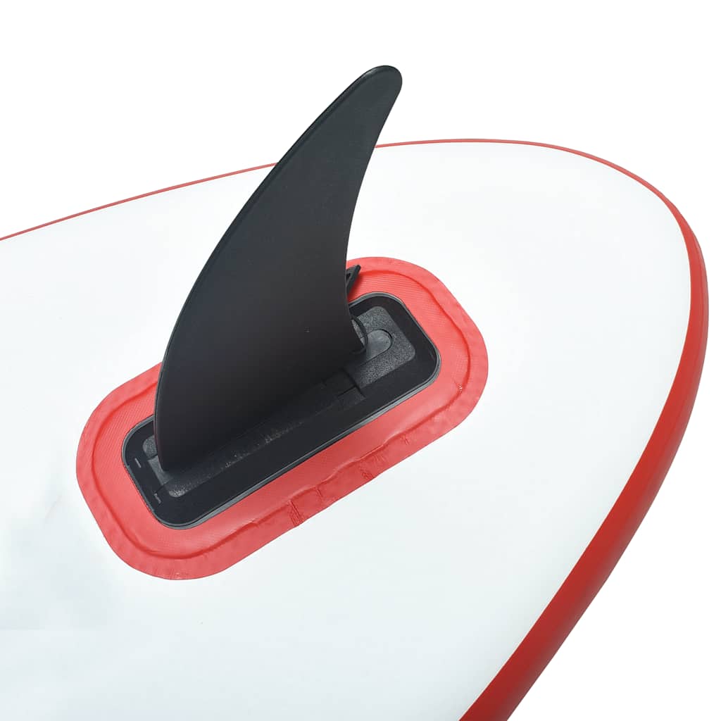 Set Tavola Gonfiabile da SUP con Vela Rosso e Bianco | homemem39