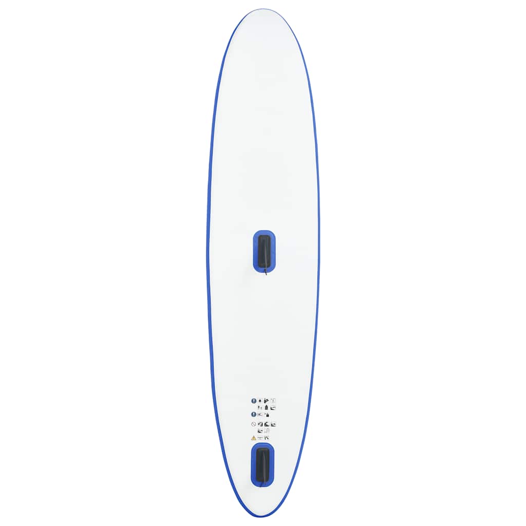 Set Tavola Gonfiabile da SUP con Vela Blu e Bianco - homemem39