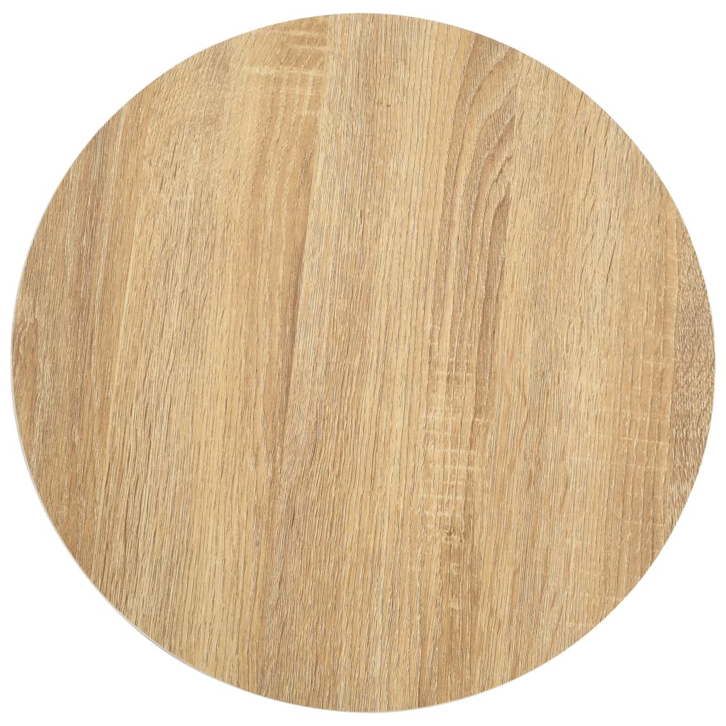 Tavolo da Bistrot Marrone Chiaro 40 cm in MDF | homemem39