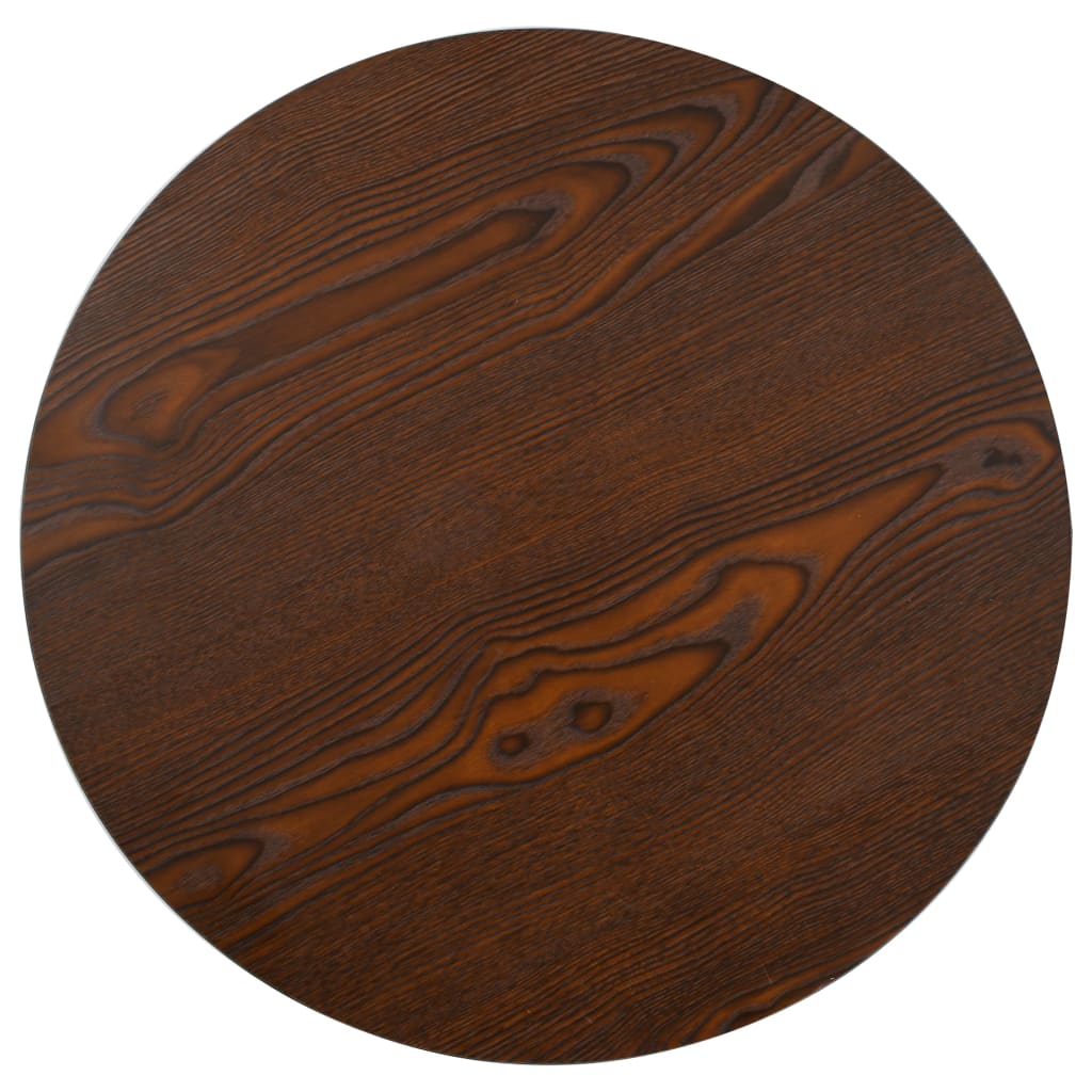 Tavolo da Bistrot Marrone Scuro 60 cm in MDF | homemem39