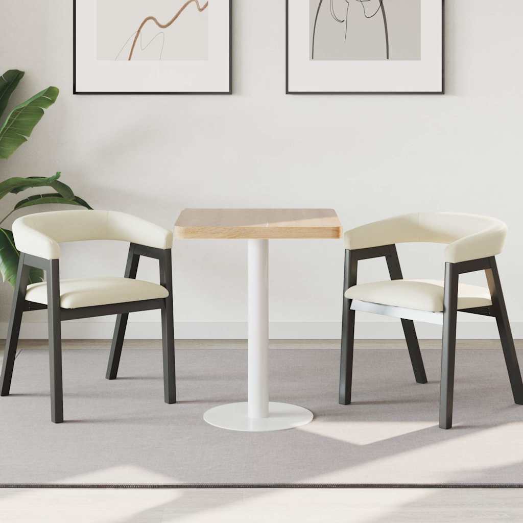 Tavolo da Bistrot Marrone Chiaro 60x60 cm in MDF | homemem39
