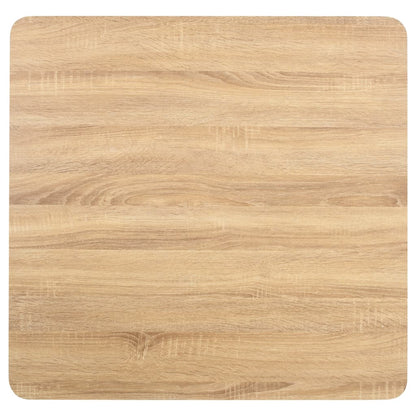Tavolo da Bistrot Marrone Chiaro 80x80 cm in MDF | homemem39
