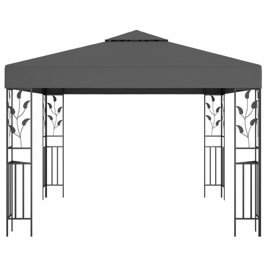 Gazebo 3x3 m Antracite - homemem39