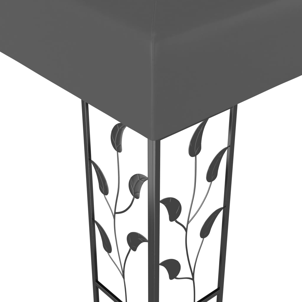 Gazebo 3x3 m Antracite | homemem39
