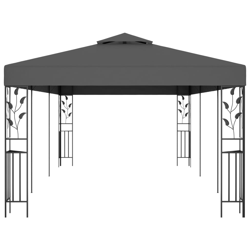 Gazebo 3x6 m Antracite | homemem39
