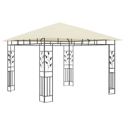 Gazebo con Zanzariera 3x3x2,73 m Crema 180 g/m² | homemem39