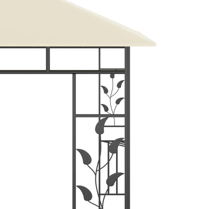 Gazebo con Zanzariera 3x3x2,73 m Crema 180 g/m² | homemem39